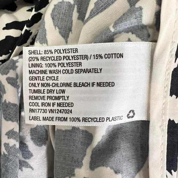 Sergio Hudson x Target Zebra Print Trench Coat Size 3X - Picture 9 of 10